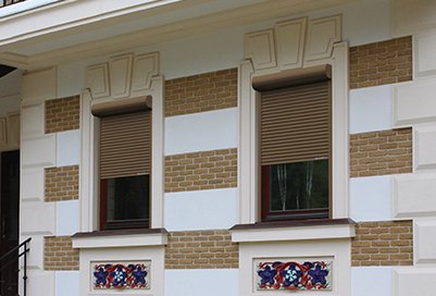 Рольставни из экструдированных профилей